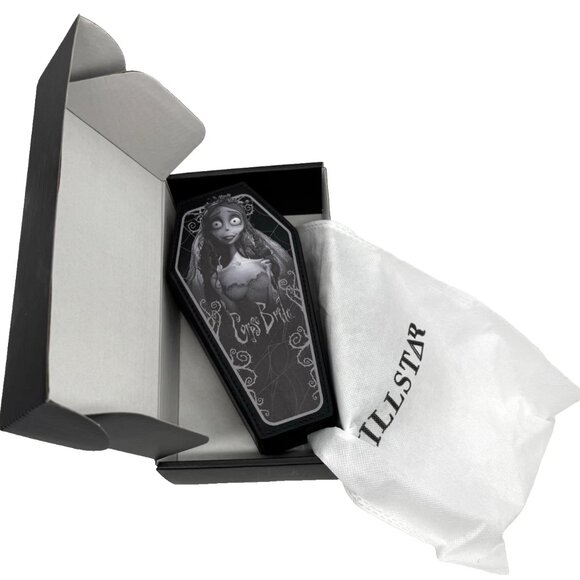 Killstar x Corpse Bride Collab Emily Casket Jewelry Box Black Jewellery Coffin - Picture 6 of 9